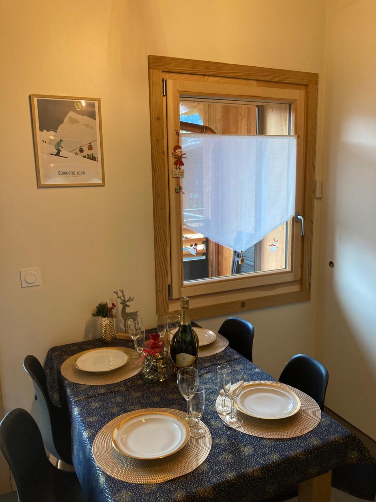 Appartement Reve De Montagne Samoëns Exterior foto